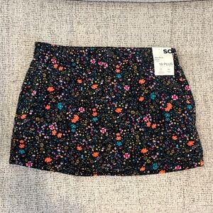 SO Floral Corduroy Skirt - size 16 plus - New with tags attached